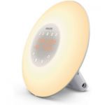image produit Philips Eveil Lumière - HF3506/05 - Simulateur d'aube avec lampe LED (10 réglages) et interface tactile - Argent
