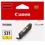 image produit Canon CLI-531 Yellow Genuine Ink Cartridge - Compatible with PIXMA TS8750 (Lot de 2)
