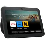 image produit Echo Show 8 (3e génération, modèle 2023) | Écran tactile HD connecté avec son spatial, hub connecté intégré et Alexa | Anthracite