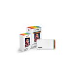 image produit Polaroid Bundle Hi-Print+Papier - 2nd Generation - Imprimante Portable 2x3 connectée Bluetooth, imprimante à Sublimation - Blanc