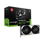 image produit MSI GeForce RTX 4070 Ti Super 16G Ventus 2X OC Carte Graphique de Jeu - 16 Go GDDR6X, 2655 MHz, PCI Express Gen 4, 256 Bits, 3X DP v 1.4a, HDMI 2.1a (Prend en Charge 4K & 8K HDR)