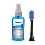image produit PHILIPS Tonguecare+ Pack de Tête de Brosse/Spray Noir