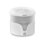 image produit Panasonic CP-JNW01CW Fontaine pour Animaux de Compagnie, Fontaine à Eau pour Chats et Chiens de Petite et Moyenne Taille, 1,9L, Filtration 4 Couches, Ultra Silencieuse, 2 Modes d'Abreuvement, Blanc