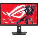 image produit ASUS ROG Strix XG27ACS Moniteur de Jeu – 27" 2560 x 1440, 180 Hz (au-Dessus de 144 Hz), 1 ms (GTG), IPS Rapide, synchronisation Flou extrême de Mouvement Faible, USB Type-C, Compatible G-Sync