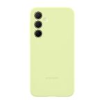 image produit Coque et étui téléphone mobile Samsung Coque Silicone pour Galaxy A35 5G Vert clair - livrable en France