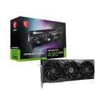 image produit MSI GeForce RTX 4080 Super 16G Gaming X Slim Carte Graphique - 16 Go GDDR6X (23 Gbps/256 Bits), PCIe 4.0 - TRI FROZR 3 (3 x Ventilateurs TORX 5.0), Dual BIOS - HDMI 2.1, DisplayPort 1.4a