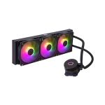 image produit Cooler Master MasterLiquid 360L Core ARGB (2023) Watercooler pour Processeur - Pompe à Double Chambre Gen S, Radiateur & Ventilateurs ARGB 120mm Supérieurs, Brackets LGA 1700 & AM5 - Noir