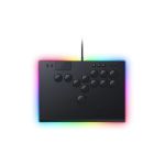 image produit Razer Kitsune - Contrôleur arcade optique All-Button pour PS5 et PC (Disposition précise des quatre boutons de mouvement, Switches optiques linéaires low-profile Razer) Noir