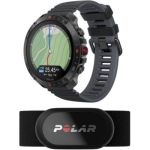 image produit POLAR Montre GPS connectée Grit X2 Pro + Cardiofréquencemètre H10 – Robuste et performante, Outils de Navigation avancés, détection de paramètres biologiques, Suivi de l'entraînement et de la FC