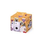 image produit Appareil photo instantané Fujifilm Pack Iconique Love instax Mini 12 Violet + Pack de film 10 vues + Housse