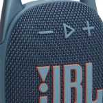 image produit JBL Clip 5, Enceinte Bluetooth ultra-portable, mousqueton intégré, son JBL Pro, basses percutantes, 12 heures d'autonomie, fonction Playtime Boost, résistante à l'eau et à la poussière IP67, en bleu - livrable en France