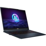 image produit MSI Stealth 16 AI Studio A1VFG-009FR : Intel Core Ultra 7 155H – 32GB DDR5 – SSD 1TB – Nvidia RTX4060 8GB – 16’ QHD+ 240Hz – Windows 11 Professionnel