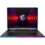 image produit MSI Raider GE78 HX 14VHG-615FR : Intel Core i9 14900HX – 32GB DDR5 – SSD 2TB – Nvidia RTX4080 12GB – 17” QHD+ 240Hz – Windows 11 Professionnel