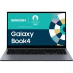 image produit Samsung Galaxy Book4, Ordinateur Portable 15.6'', Intel Core i5, 8Go RAM, 256Go SSD, Clavier AZERTY FR, Gris