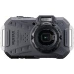 image produit Appareil Photo numérique Compact étanche PENTAX WG-1000 (Gris), conçu pour la Photographie décontractée en extérieur et sous-Marine, étanche jusqu'à Une Profondeur de 15 mètres, jusqu'à Une Heure