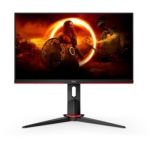 image produit AOC Gaming Q24G2A - Écran QHD 24 pouces, 165 Hz, 1 ms MPRT, FreeSync Premium, G-Sync comp., (2560x1440, HDMI, DisplayPort) noir/rouge