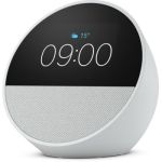 image produit Nouvel Amazon Echo Spot (modèle 2024) | Réveil connecté avec un son de qualité et Alexa | Blanc - livrable en France