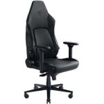 image produit Razer Iskur V2 - Chaise de Jeu avec Support Lombaire adaptatif (Cuir synthétique de qualité EPU, Coussins en Mousse Haute densité, accoudoirs 4D, Courbe Lombaire entièrement réglable) Noir - livrable en France