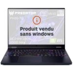 image produit ACER Portable Predator Helios 16 PH16-72-934J Intel Core i9-14900HX 32GB DDRS5 1ToSSD NVIDIA GeForce RTX4080 16'' WQXGA MiniLED 250Hz (Mate) NO OS