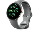 image produit Google Pixel Watch 3 (41 mm) — Boîtier Champagne Doré — Bracelet Vert Sauge — Wi-FI - livrable en France