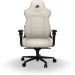image produit Corsair TC500 Luxe Fauteuil Gaming – Tissu Respirant de Qualité Supérieure – Sièges Larges – Accoudoirs Réglables dans Cinq Directions – Support Lombaire Réglable – Frost - livrable en France