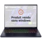 image produit ACER Portable Predator Helios Neo 14 PHN14-51-98NF Intel Core U9-185H 32GB LPDDR5X 1ToSSD NVIDIA GeForce RTX4070 14.5'' WQXGA IPS 165Hz (Mate) NO OS