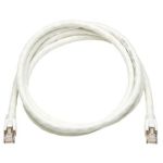 image produit Eaton Câble réseau Sans-Accroc Cat8, Câble Patch Réseau Certifié 25G/40G, 22 AWG S/FTP, PoE, 1,8 m, Blanc (N272-006-WH)
