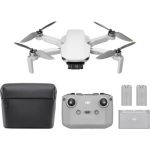 image produit DJI Bundle Fly More Mini 4K, Drone Caméra 4K UHD, Moins de 249 g, Transmission Vidéo sur 10 km, Retour Auto, Trois Batteries, Temps de Vol max. de 93 min, C0, QuickShots