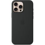 image produit Apple Coque en Silicone avec MagSafe pour iPhone 16 Pro Max - Noir ​​​​​​​ - livrable en France