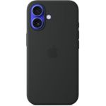 image produit Apple Coque en Silicone avec MagSafe pour iPhone 16 - Noir ​​​​​​​