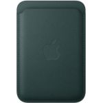 image produit Porte-cartes APPLE en tissage fin vert - livrable en France