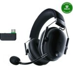 image produit Razer Blackshark V2 Pro (Xbox) - Casque E-Sports sans Fil pour Xbox S|X & One (Haut-Parleurs Triforce 50mm, HyperSpeed Wireless Bluetooth & RF, Microphone détachable HyperClear) Noir