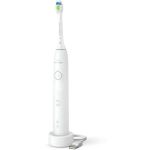 image produit Philips Sonicare 5500 - Brosse à dents électrique avec un niveau d'intensité, Alerte de pression, EasyStart, SmarTimer et BrushPacer, Blanc, modèle HX7110/01 - livrable en France