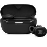 image produit JBL Endurance Race 2, Écouteurs Bluetooth sans Fil, autonomie de 48 Heures, étanche à l'eau et à la poussière IP68, réduction du Bruit, Son Pure Bass, Technologie Smart Ambient, Mode Sport, Noir - livrable en France