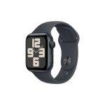 image produit Apple Watch SE (2ᵉ génération) 40 mm GPS Montre connectée avec Boîtier en Aluminium Minuit et Bracelet Sport Minuit (S/M). Suivi activité et Sommeil, détection Accidents, Suivi fréquence Cardiaque