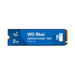 image produit WD Blue SN5000 2TB SSD, Disque SSD Interne, M.2 2280 NVMe SSD, PCIe Gen4, jusqu'à 5150 MB/s, nCache Technology, Comprend Acronis True Image for Western Digital, Clonage de Disque et Migration.