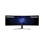 image produit Samsung C49RG90, Ecran PC Gaming incurvé, Format Ultra-Large, Dalle VA 49", Résolution 5K (5120 x 1440), 120 Hz, 4ms, HDR 1000, QLED, AMD Freesync, Noir