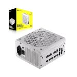 image produit Corsair RM850x Shift Alimentation ATX Entièrement Modulaire - Interface Latérale Modulaire - Compliant ATX 3.0 & PCIe 5.0 - Condensateurs Évalués à 105°C - Efficacité 80 Plus Gold - Blanc