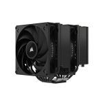 image produit CORSAIR A115 Refroidisseur D'air Haute Performance Pour CPU - Ventilateur Coulissant et Verrouillable - Deux Ventilateurs Corsair AF140 ELITE - Facile à Installer - Pâte Thermique Pré-Appliquée - Noir - livrable en France