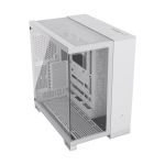 image produit CORSAIR 6500X Boîtier PC mATX Mid-Tower à Double Chambre – Verre Trempé Panoramique - Connexion Inversée Compatible Avec la Carte Mère – Pas de Ventilateurs Inclus – Blanc - livrable en France