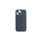 image produit Apple Coque en Silicone avec MagSafe pour iPhone 15 - Bleu Orage ​​​​​​​