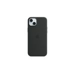 image produit Apple Coque en Silicone avec MagSafe pour iPhone 15 Plus - Noir ​​​​​​​ - livrable en France