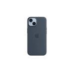 image produit Apple Coque en Silicone avec MagSafe pour iPhone 14 - Bleu Orage ​​​​​​​