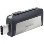 image produit Sandisk Ultra Clé USB 128 Go à Double Connectique  USB 3.1 Type-C et USB-A  (100 Mo/s)