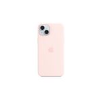 image produit Apple Coque en Silicone avec MagSafe pour iPhone 15 Plus - Rose pâle ​​​​​​​ - livrable en France