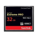 image produit Carte Mémoire CompactFlash SanDisk Extreme Pro 32 Go UDMA7 (SDCFXPS-032G-X46) - livrable en France