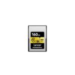 image produit Lexar LCAGOLD160G-RNENG Carte mémoire CFexpress Type A Gold Series jusqu'à 900 Mo/s de Lecture, vidéo 8K de qualité cinéma, VPG 400