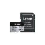 image produit LEXAR MICROSDXC 128GO SILVER PLUS