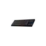 image produit Logitech G G515 Lightspeed TKL profilé Clavier Gaming sans Fil, LIGHTSYNC RVB, Profil utra-Plat sans pavé numérique, Touches en PBT, Contacts mécaniques linéaires, Clavier Français AZERTY - Noir