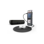 image produit Enregistreur Philips VoiceTracer DVT8115, Microphone de réunion à 360°, 8Go, Enregistrement de réunions. Reconnaissance vocale Sembly AI, création de résumés et de résumés de réunions - livrable en France